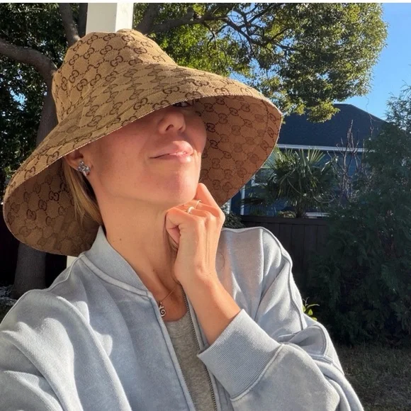 🤎Beautiful Trend Hat
• Beauty Hat Y
Tan Monogram Sun Hat size Medium🤎 - Picture 2 of 6